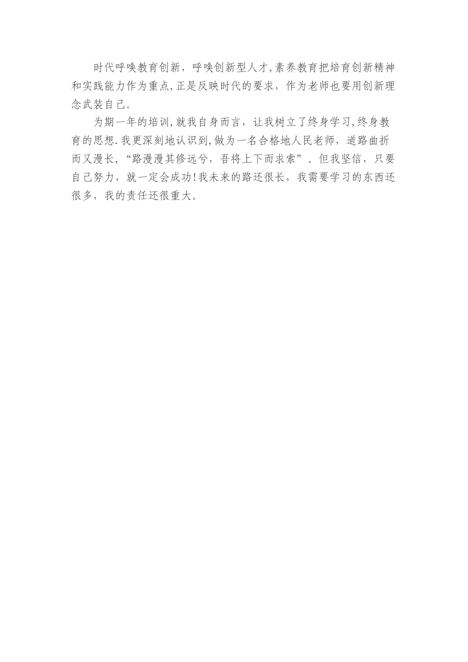 见习教师教师培训个人总结_第3页