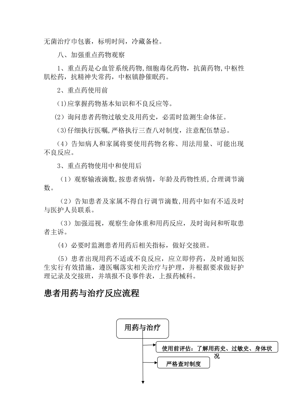 观察、了解和处置患者用药与治疗反应的制度_第2页