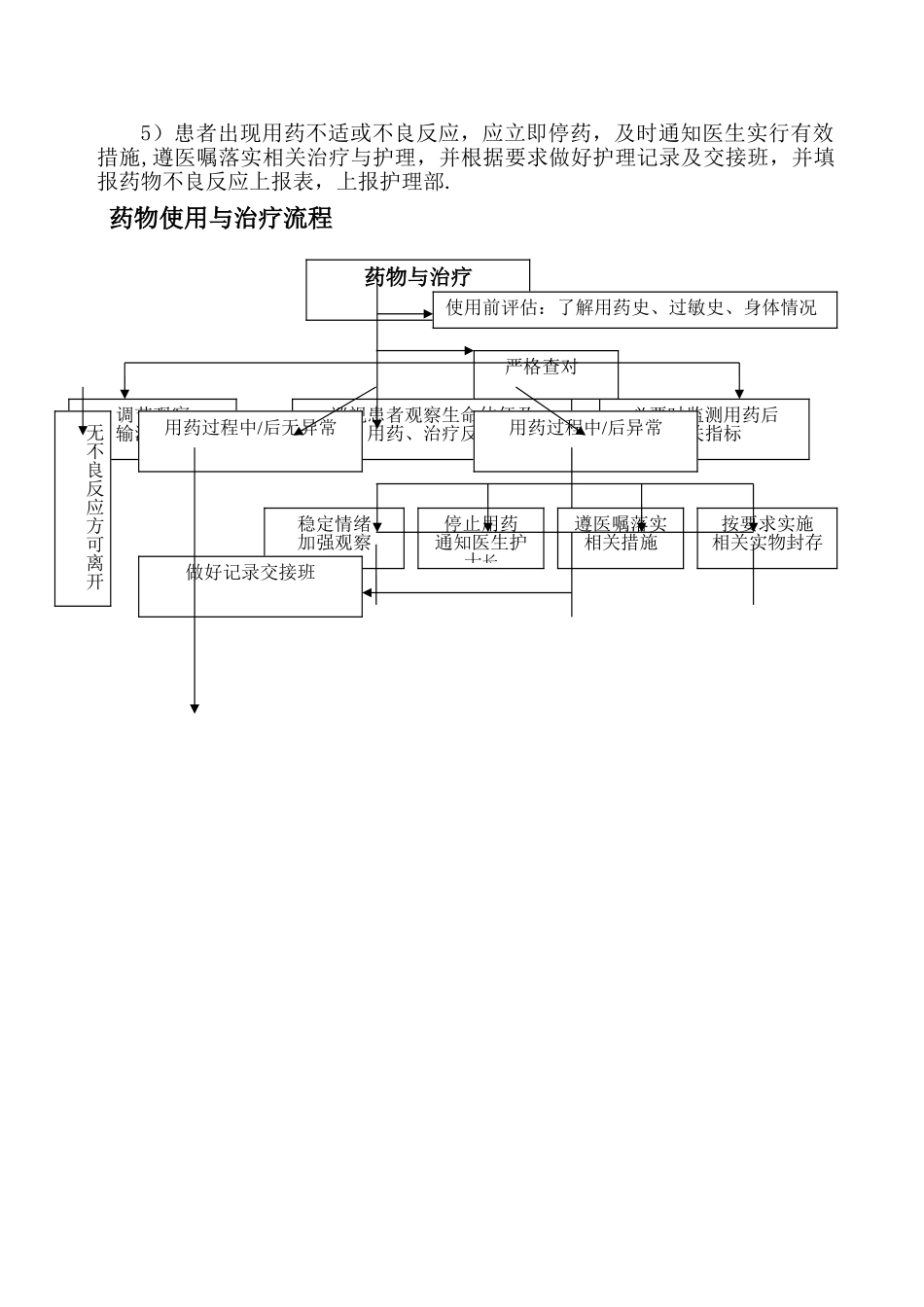 观察和处置患者用药与治疗反应的制度与流程-_第2页