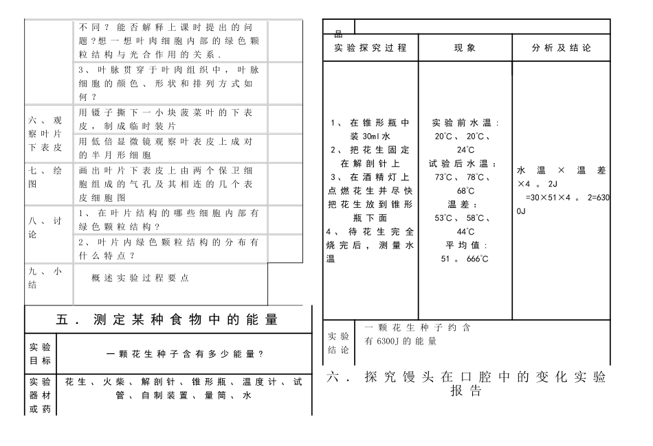 观察洋葱表皮细胞生物实验报告_第3页