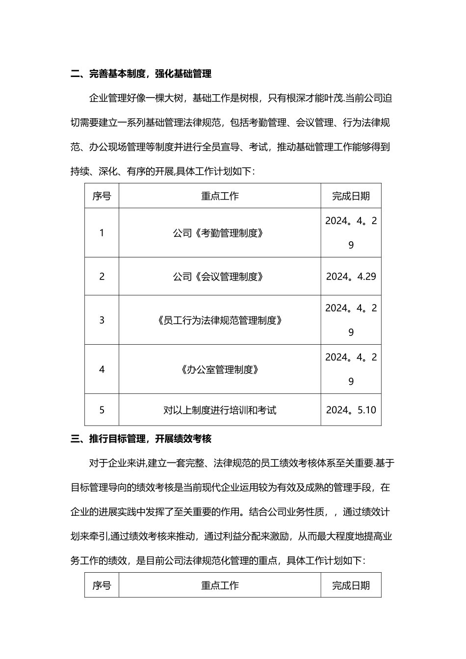规范化管理提升方案_第2页