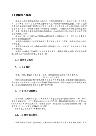 视频监控设备接入标准规范