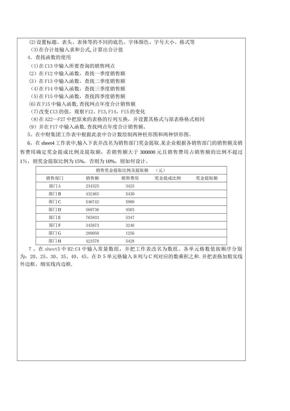计算机财务管理实验报告_第3页