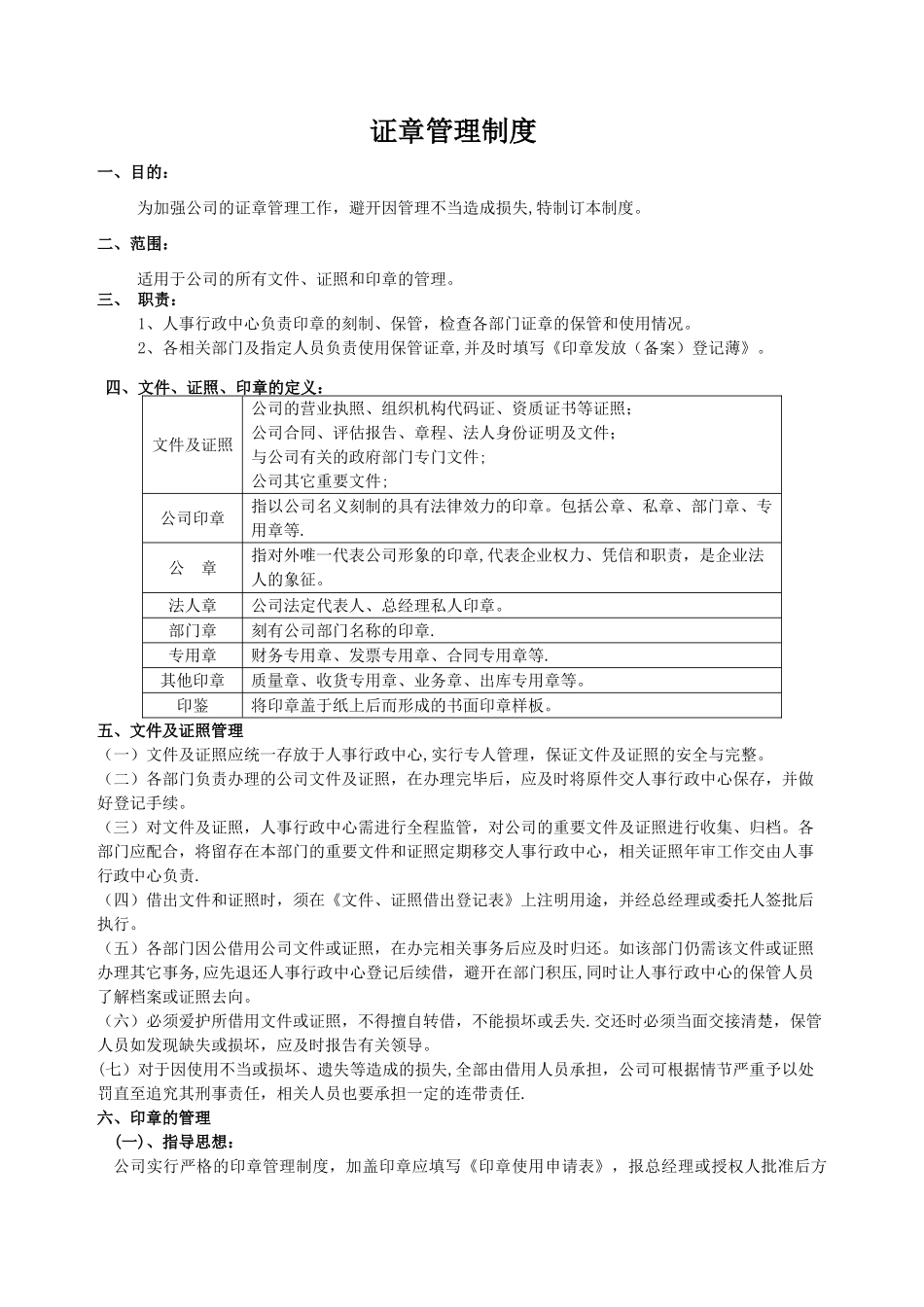 证章管理制度_第1页