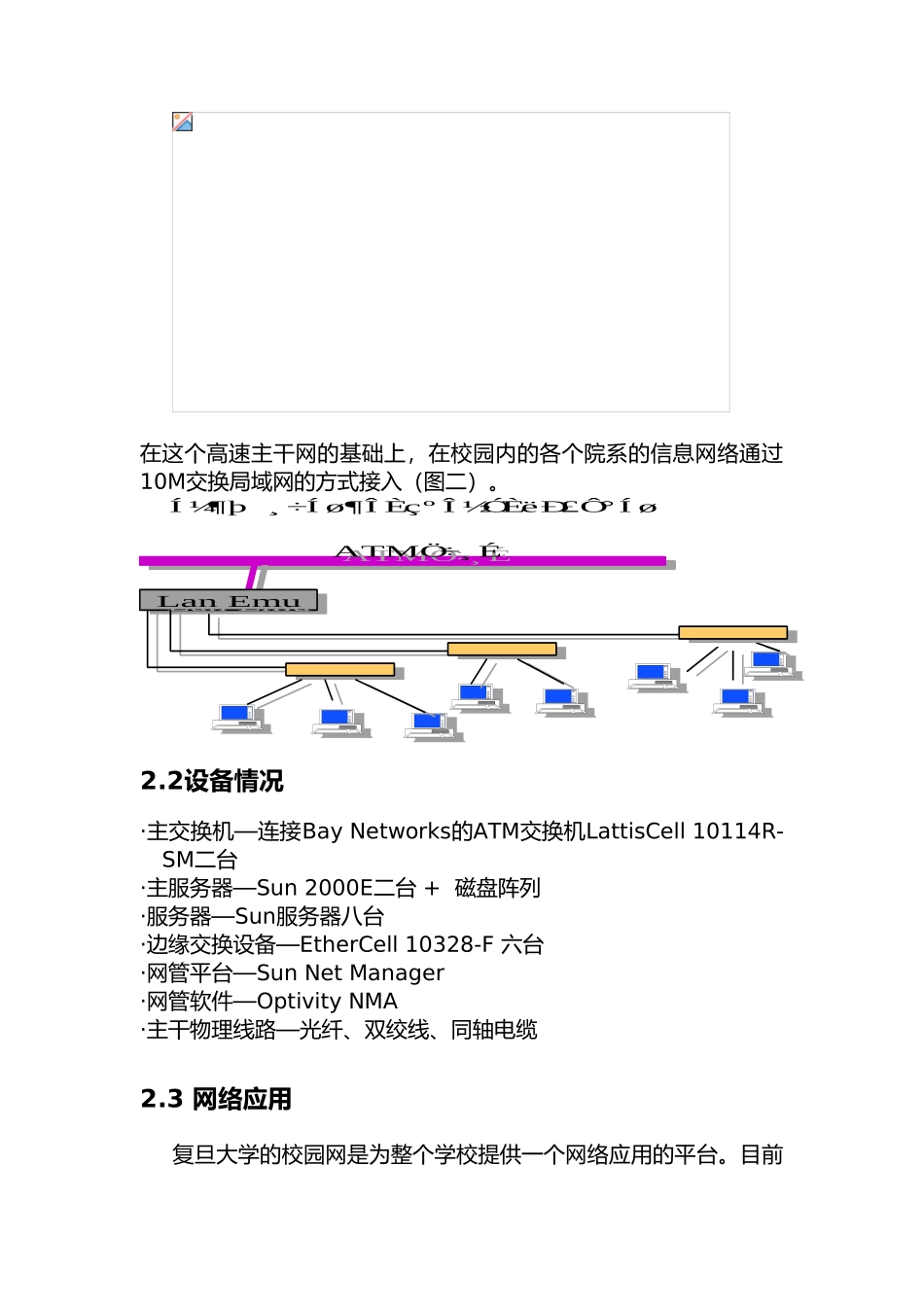 13 复旦大学校园网二期工程投标书_第2页