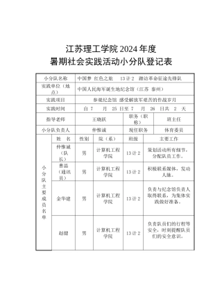 13计2--踏访革命征途先锋队---红色之旅-原队名