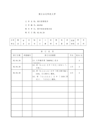 1K01P02期刊管理知识程序文件