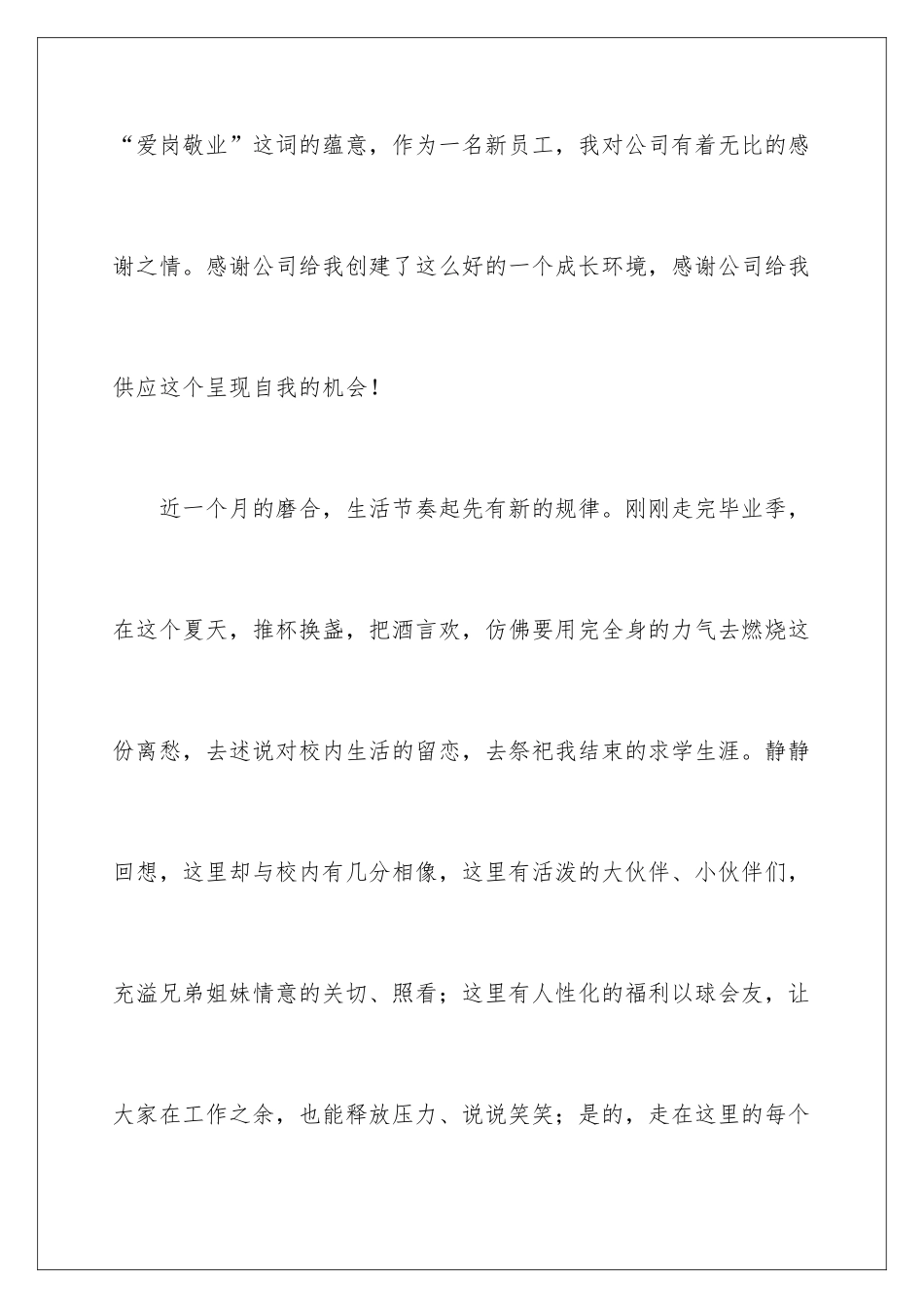 2024员工的入职感言_第3页