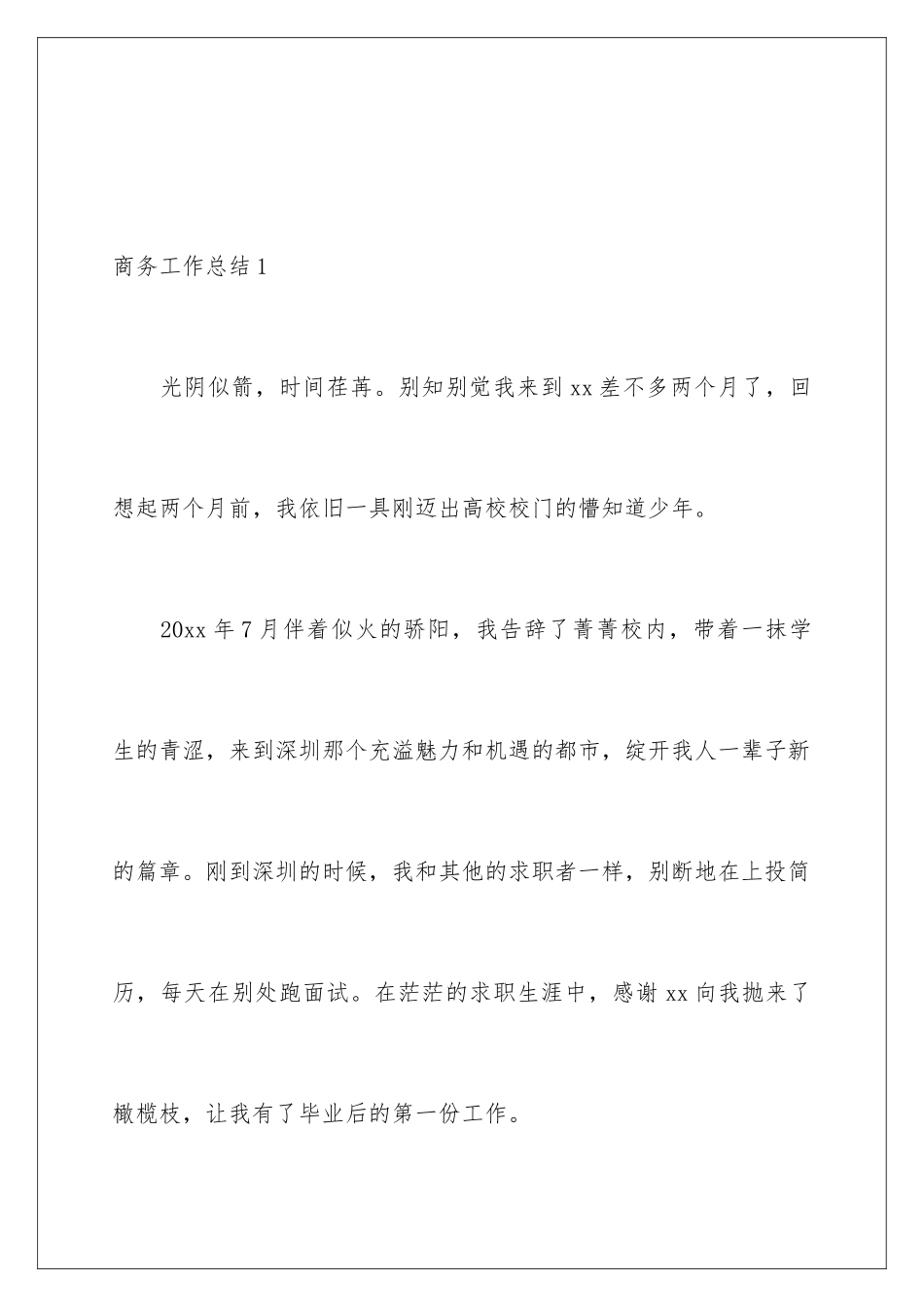 2024商务工作总结_第2页