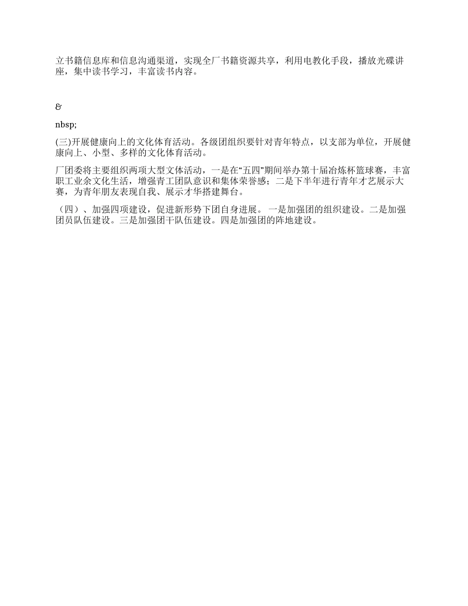 2024年冶炼厂共青团工作安排_第2页