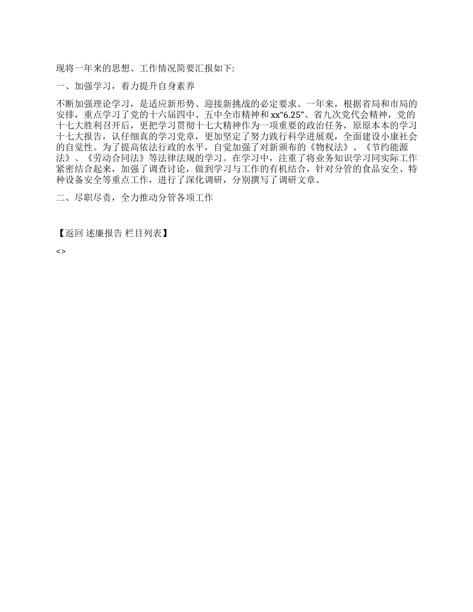 2024年副局长年度述职述廉报告_第1页