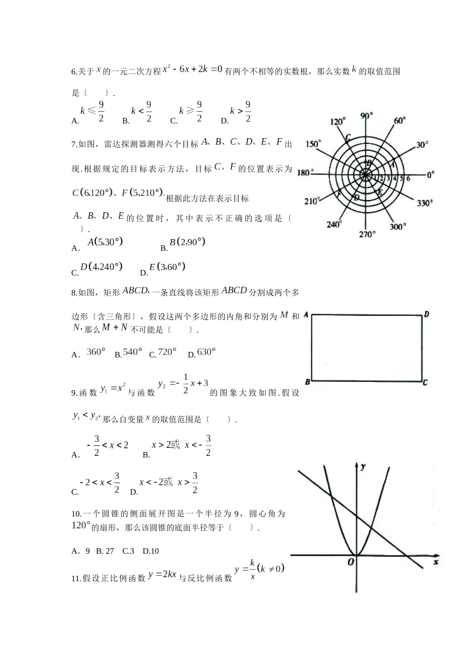 2024年山东省潍坊_第2页