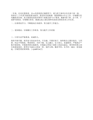 2024年度纪检组长个人工作总结