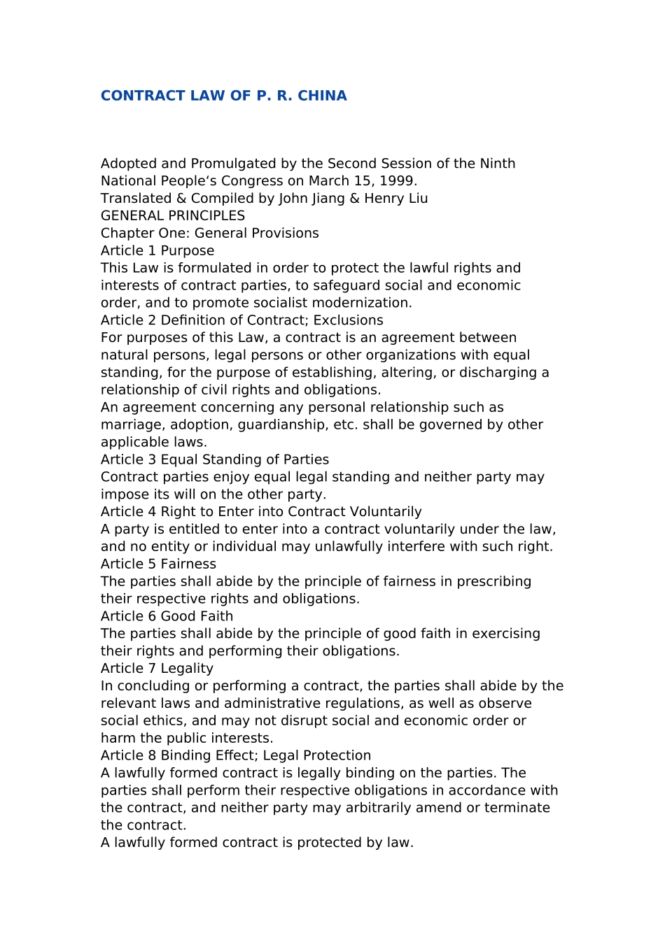 2024整理-合同法英文版_第1页