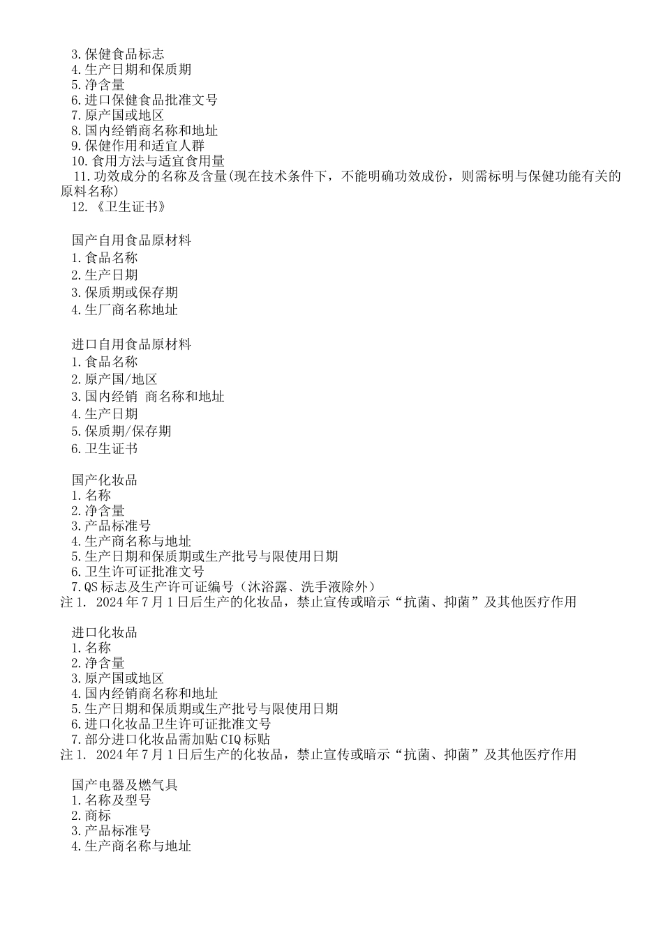 2024整理-商品法规及补充说明_第2页