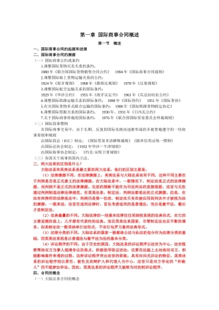 2024整理-国际商事合同。
