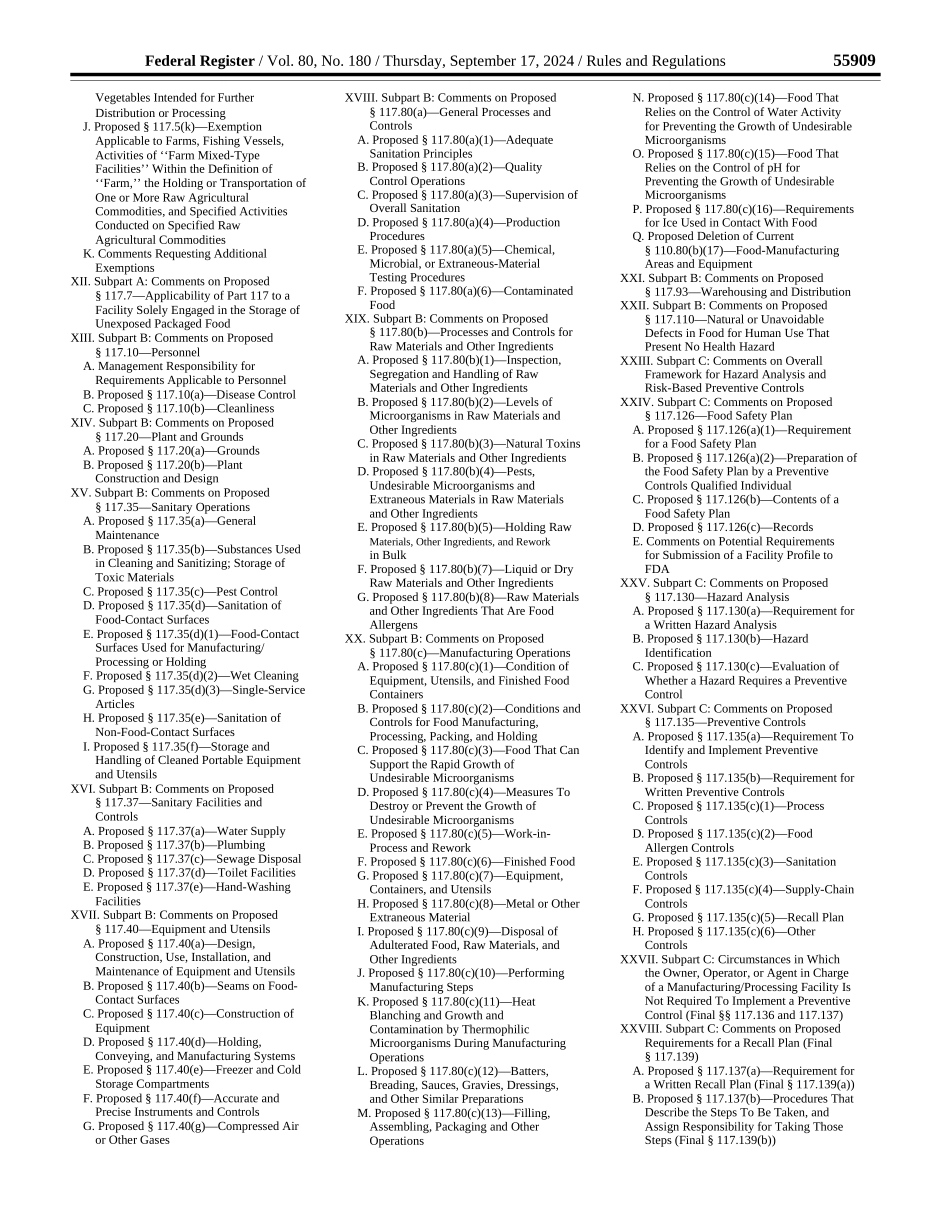 21CFR117美国食品良好生产规范、危害分析和基于风险的_第3页