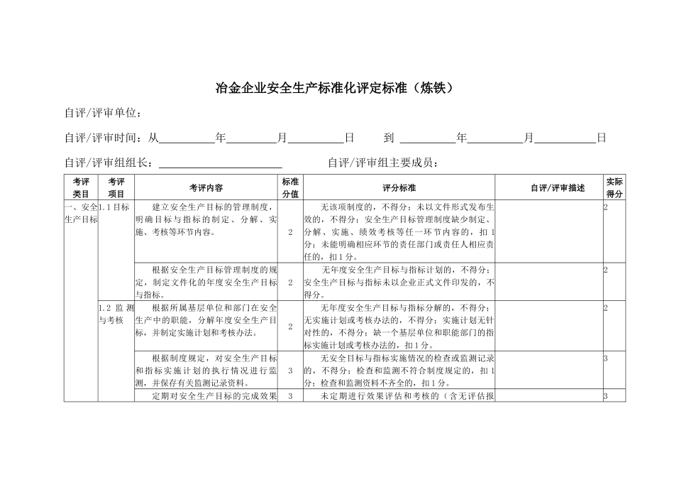2冶金企业安全生产标准化评定标准_第3页