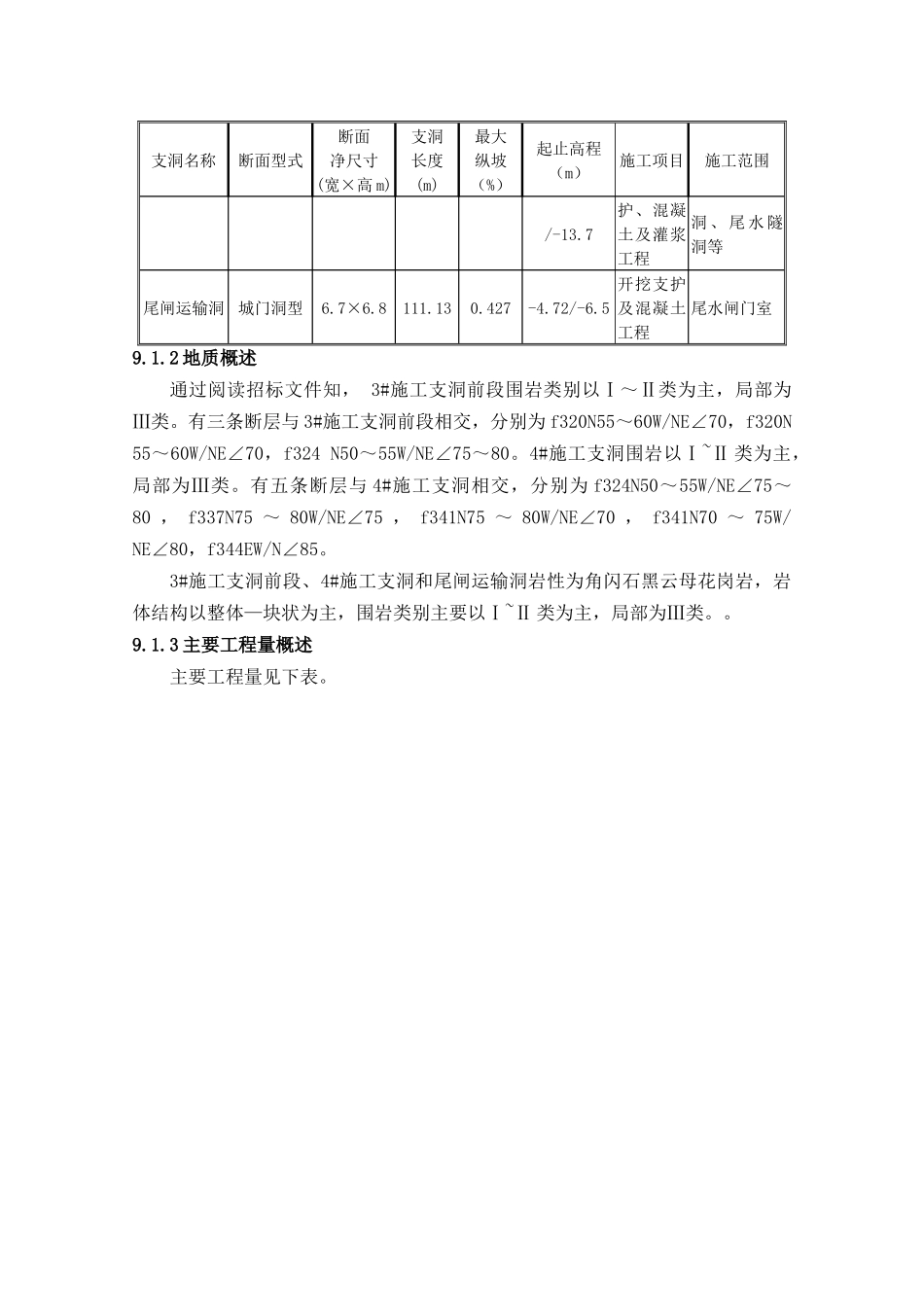 3、4施工支洞开挖方案_第2页