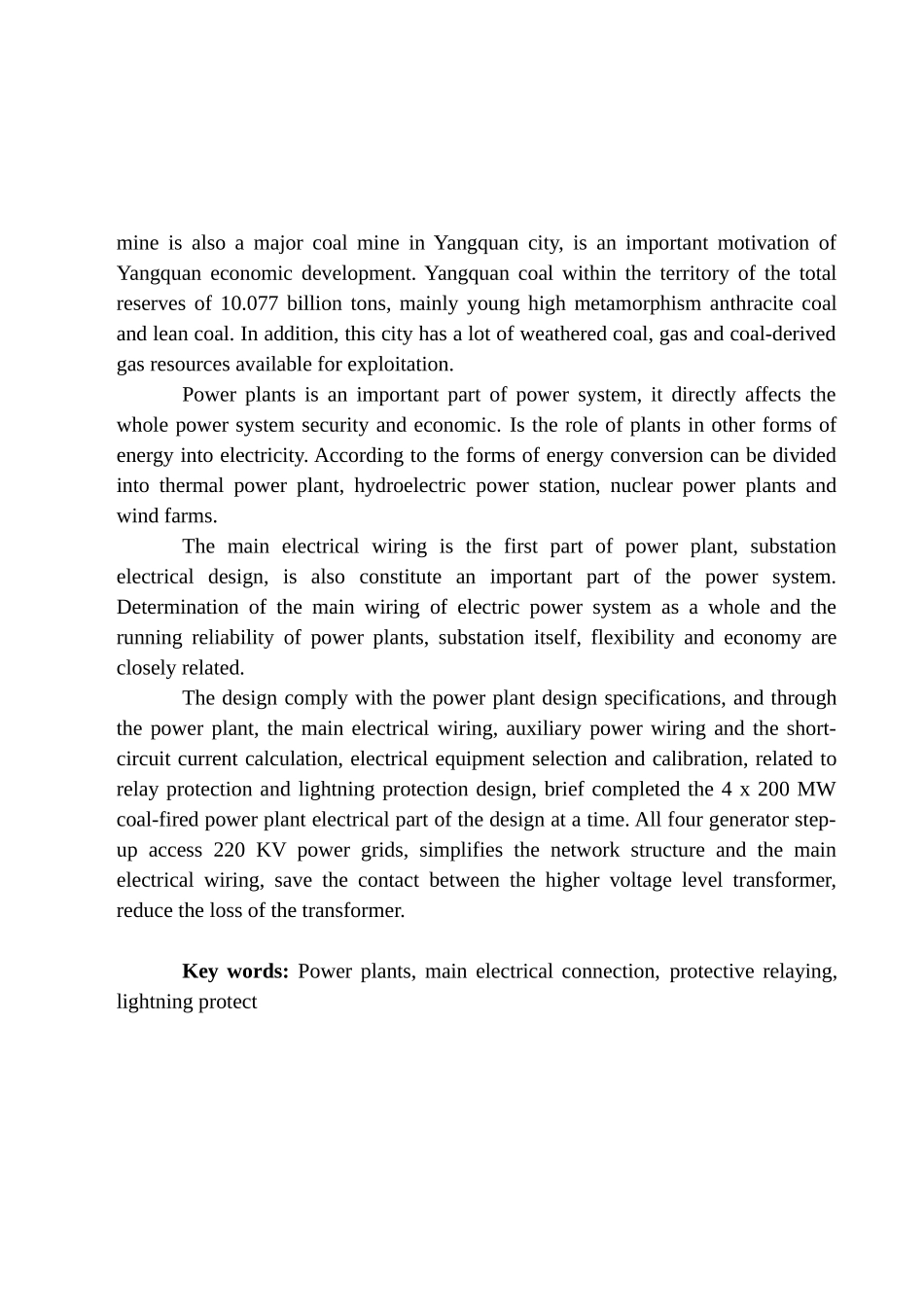 4×200MW火力发电厂电气一次部分设计-张宁_第2页