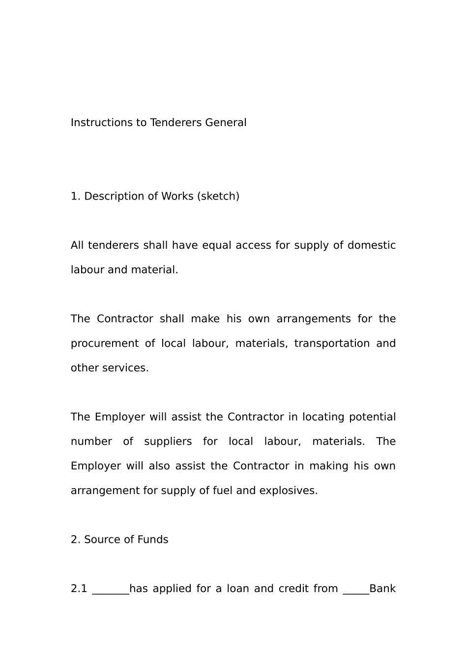 4国际工程招标书及承包合同_第3页