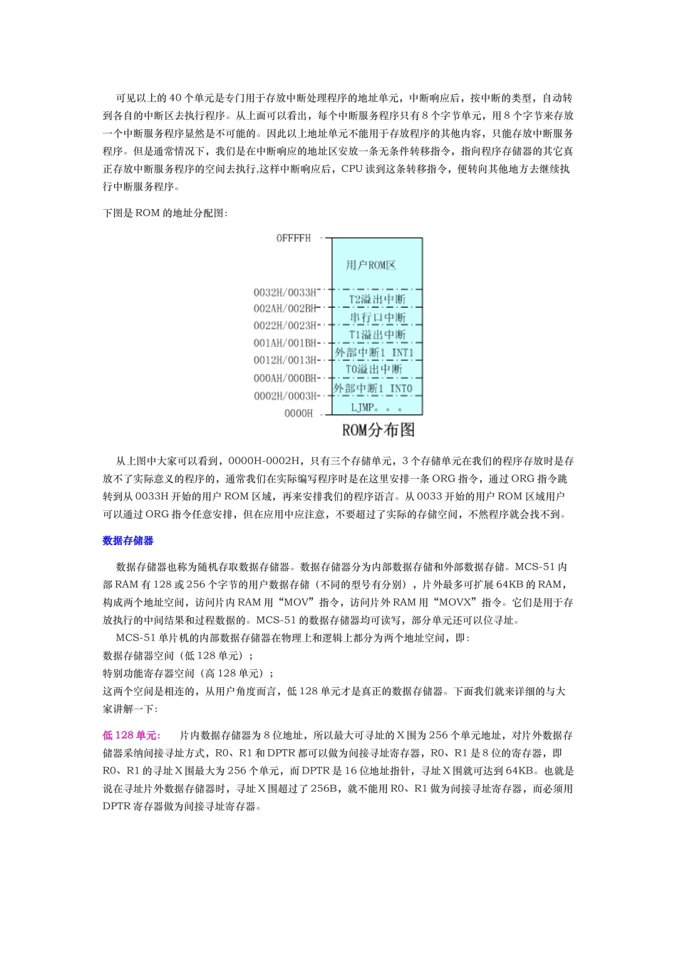 51单片机存储器的结构_第3页