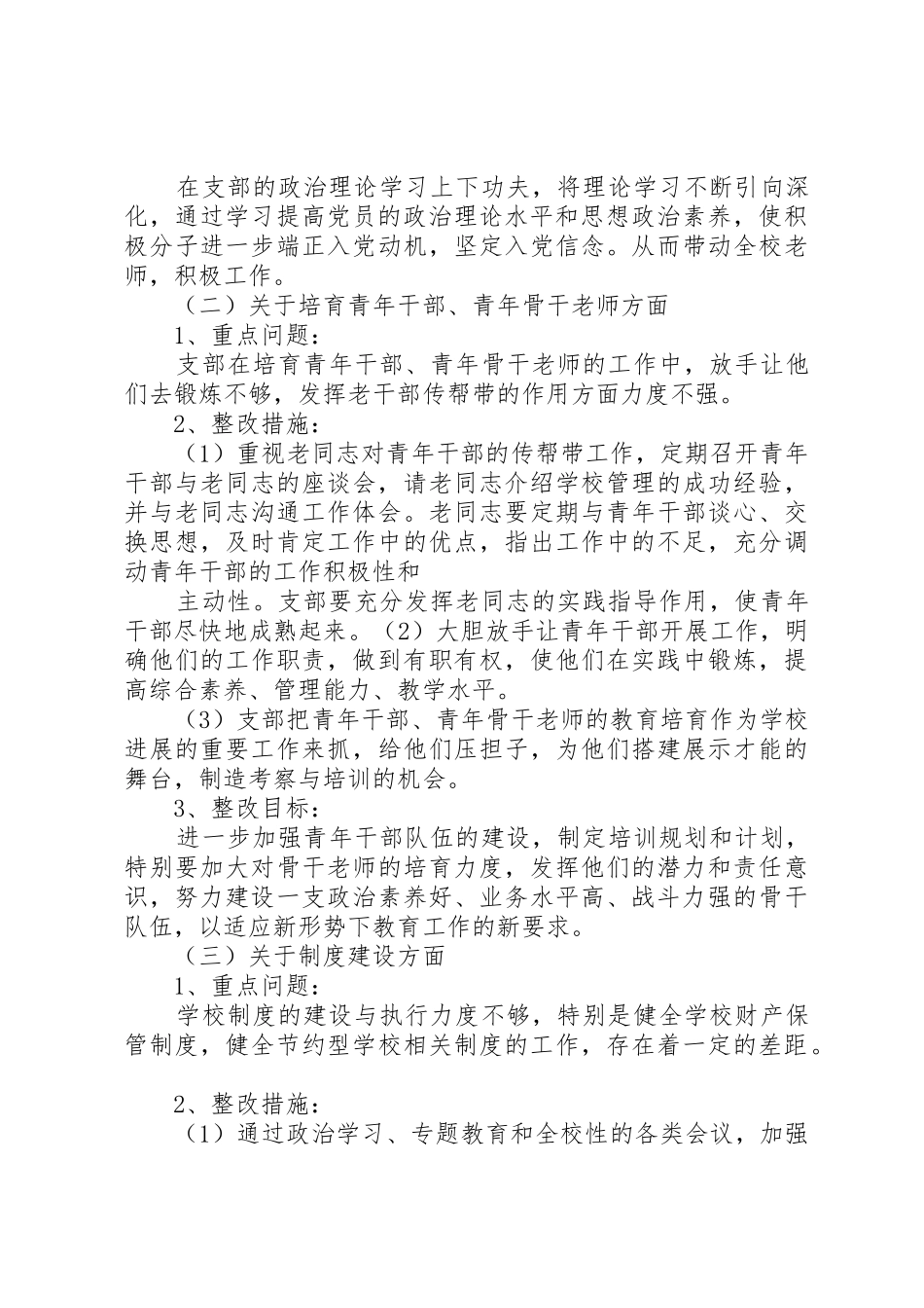 6：班子整改方案_第2页