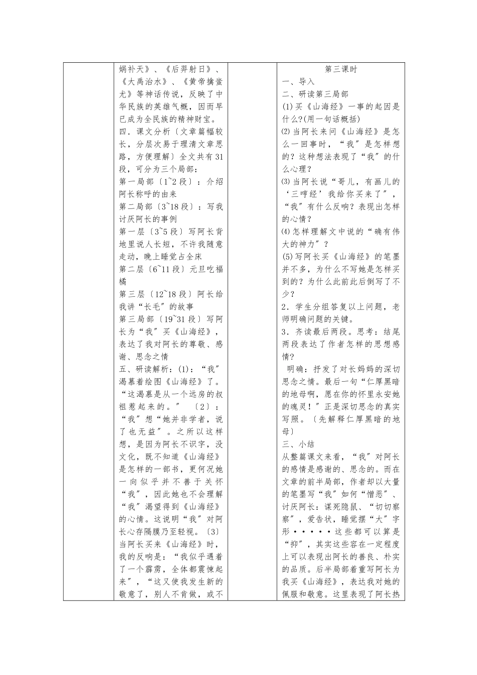 6阿长与山海经-集体备课_第3页