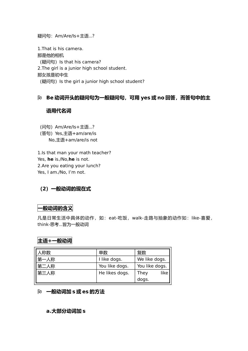 be动词、一般动词和助动词_第2页
