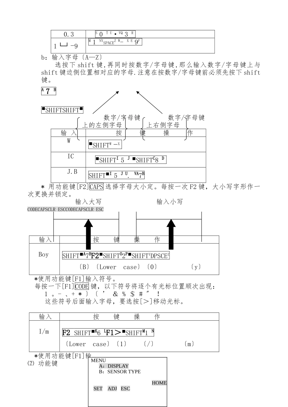 BT200手操器使用说明书_第3页