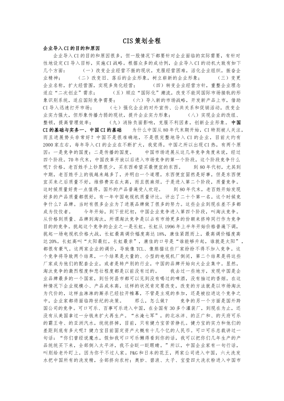 CIS策划全程手册范本_第1页