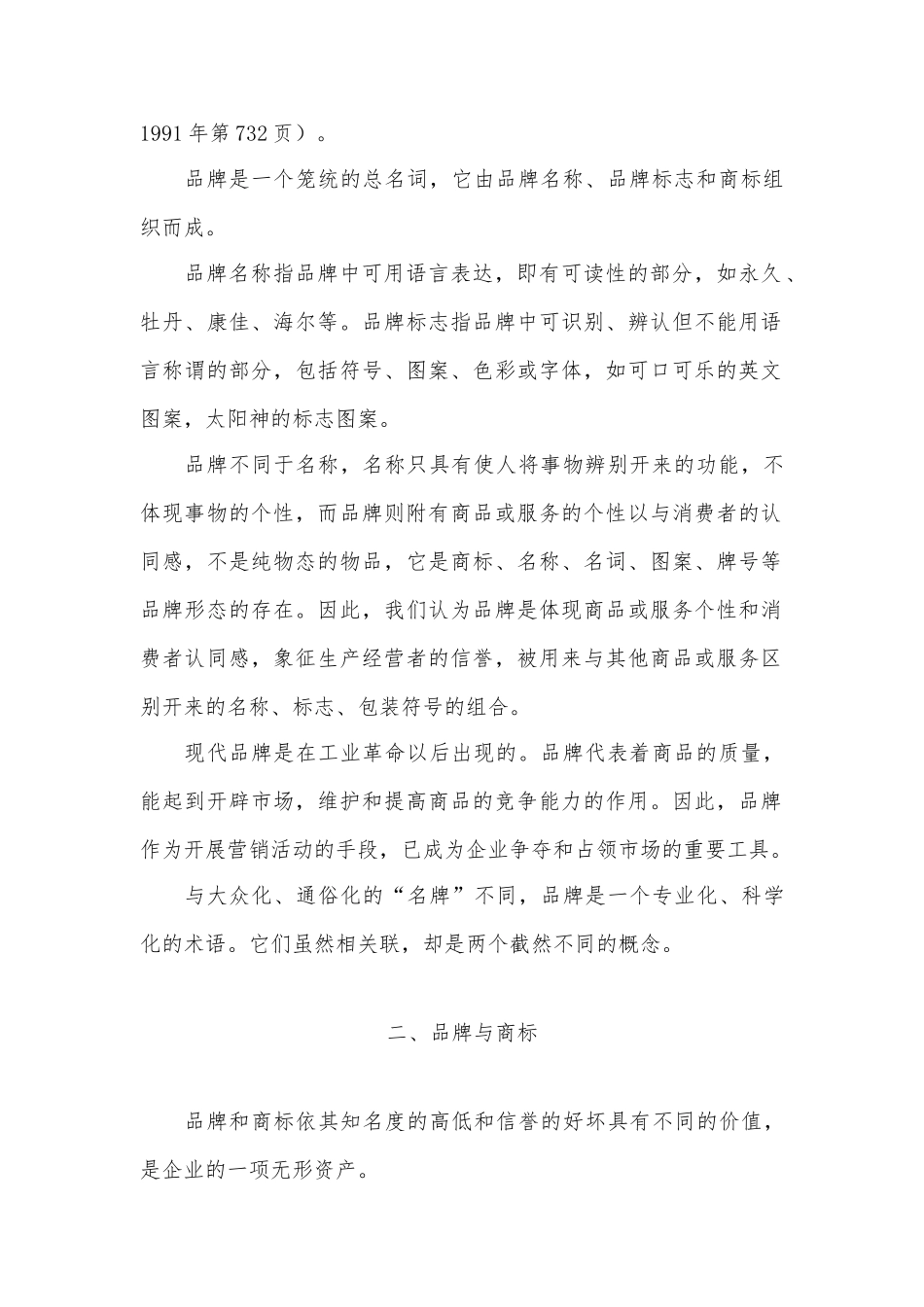 CI与品牌战略管理分析报告_第2页