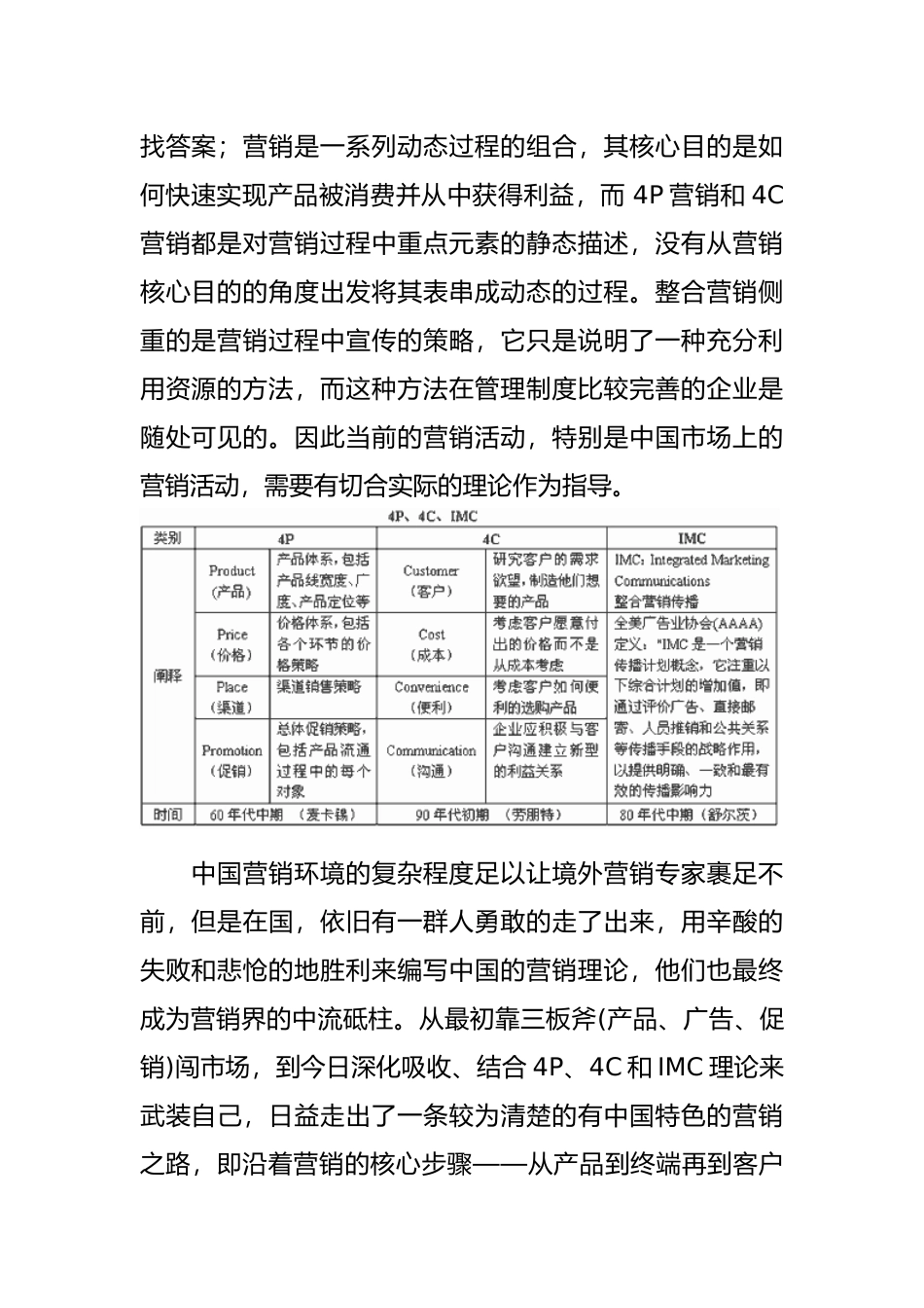 GC营销挑战4P、4C与IMC概述_第2页