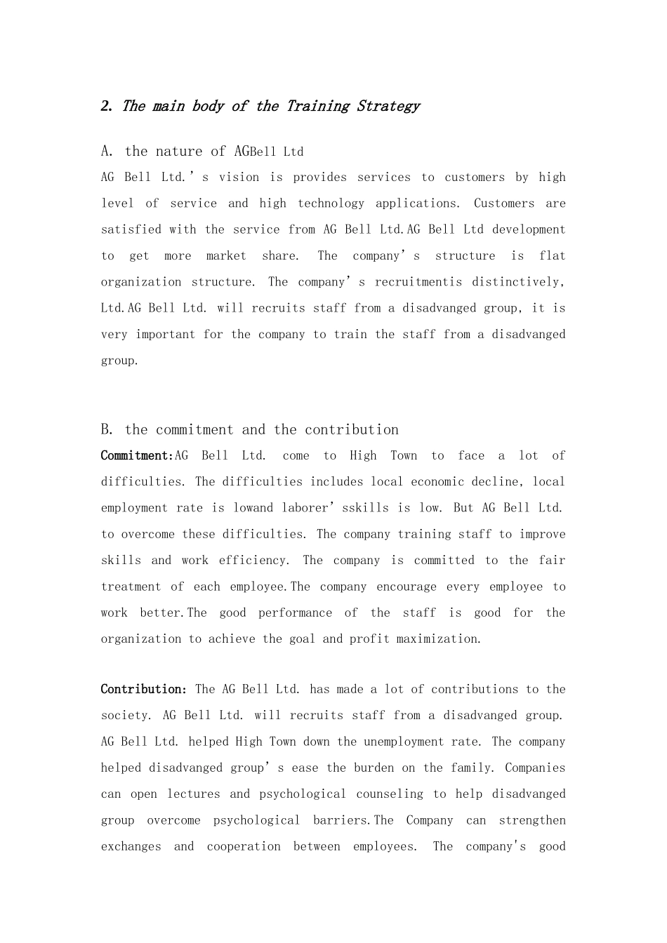 HND员工培训与开发outcome1_第2页