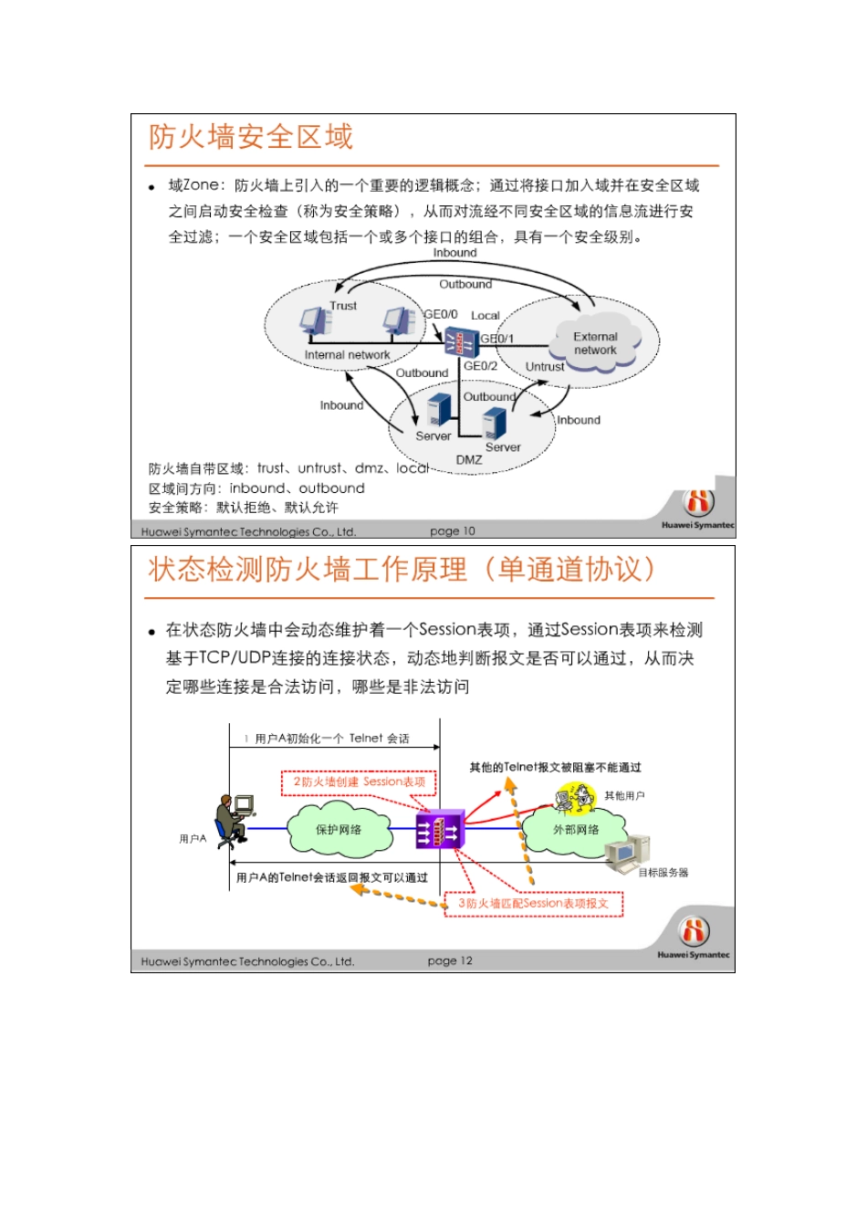 HSCSA认证培训网络课程防火墙_第2页