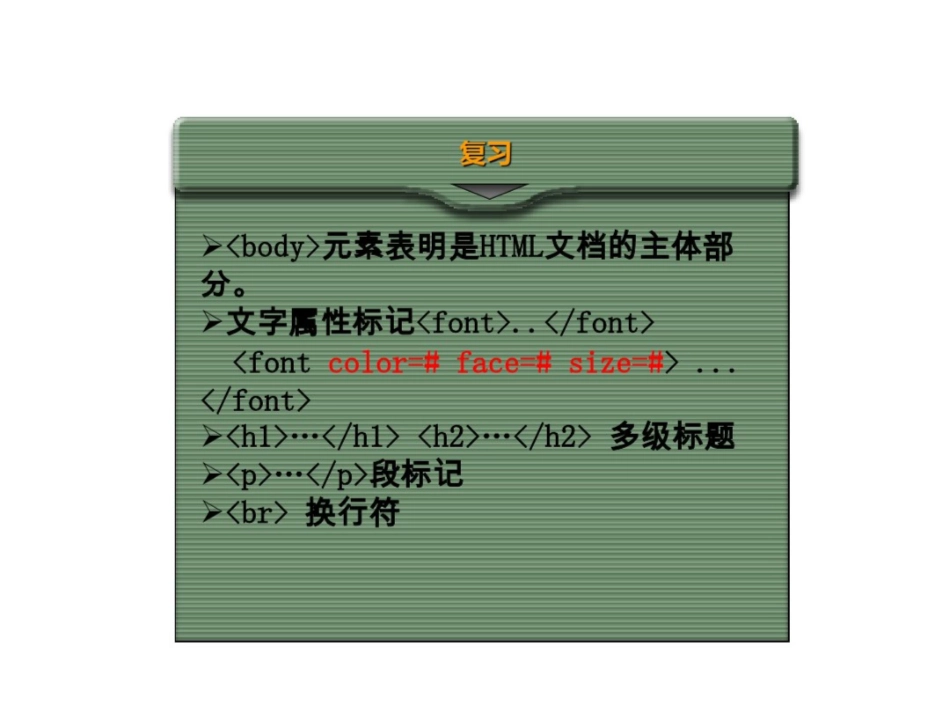 html语言-电子相册制作_第3页