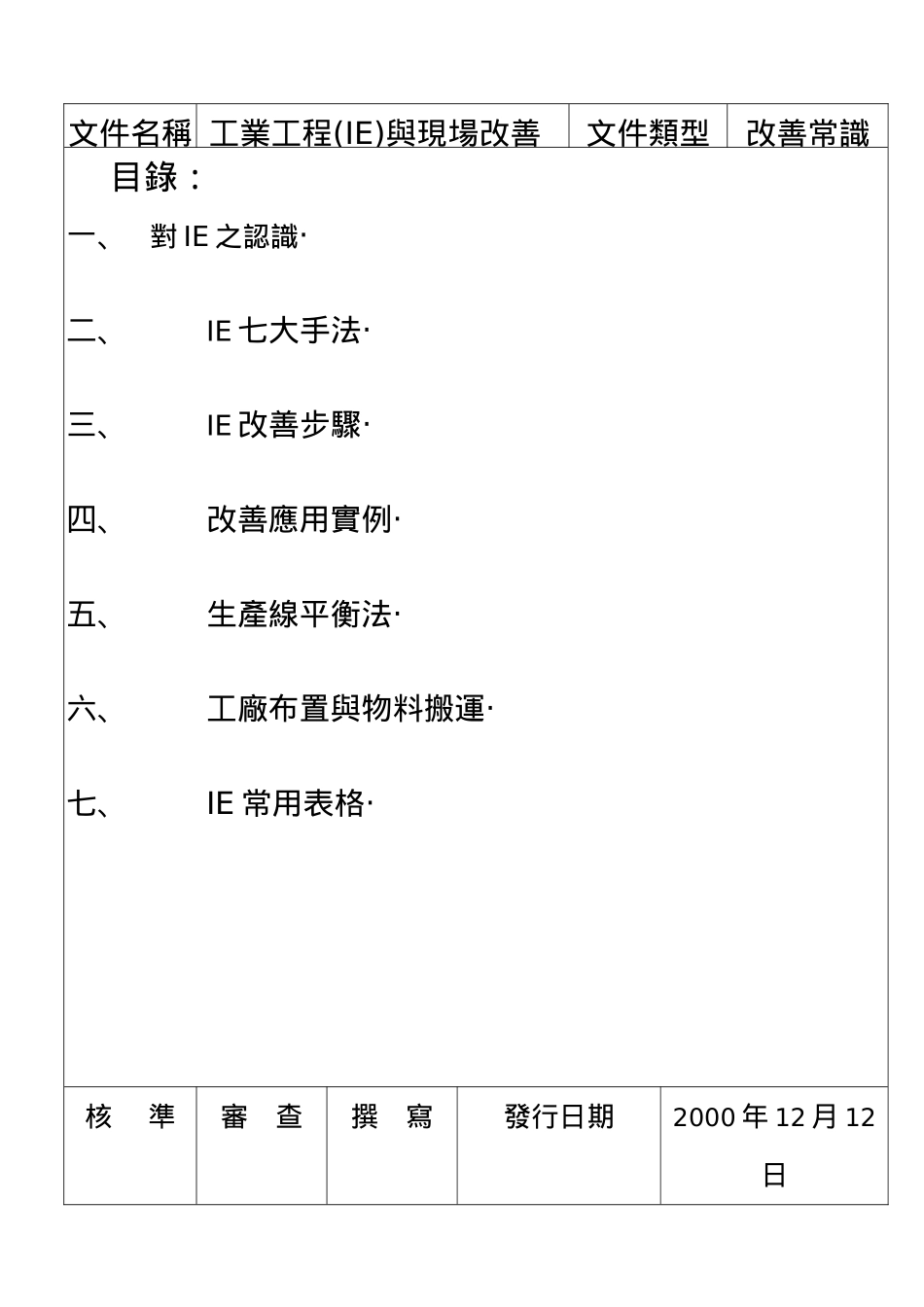 IE工业工程与现场改善_第2页