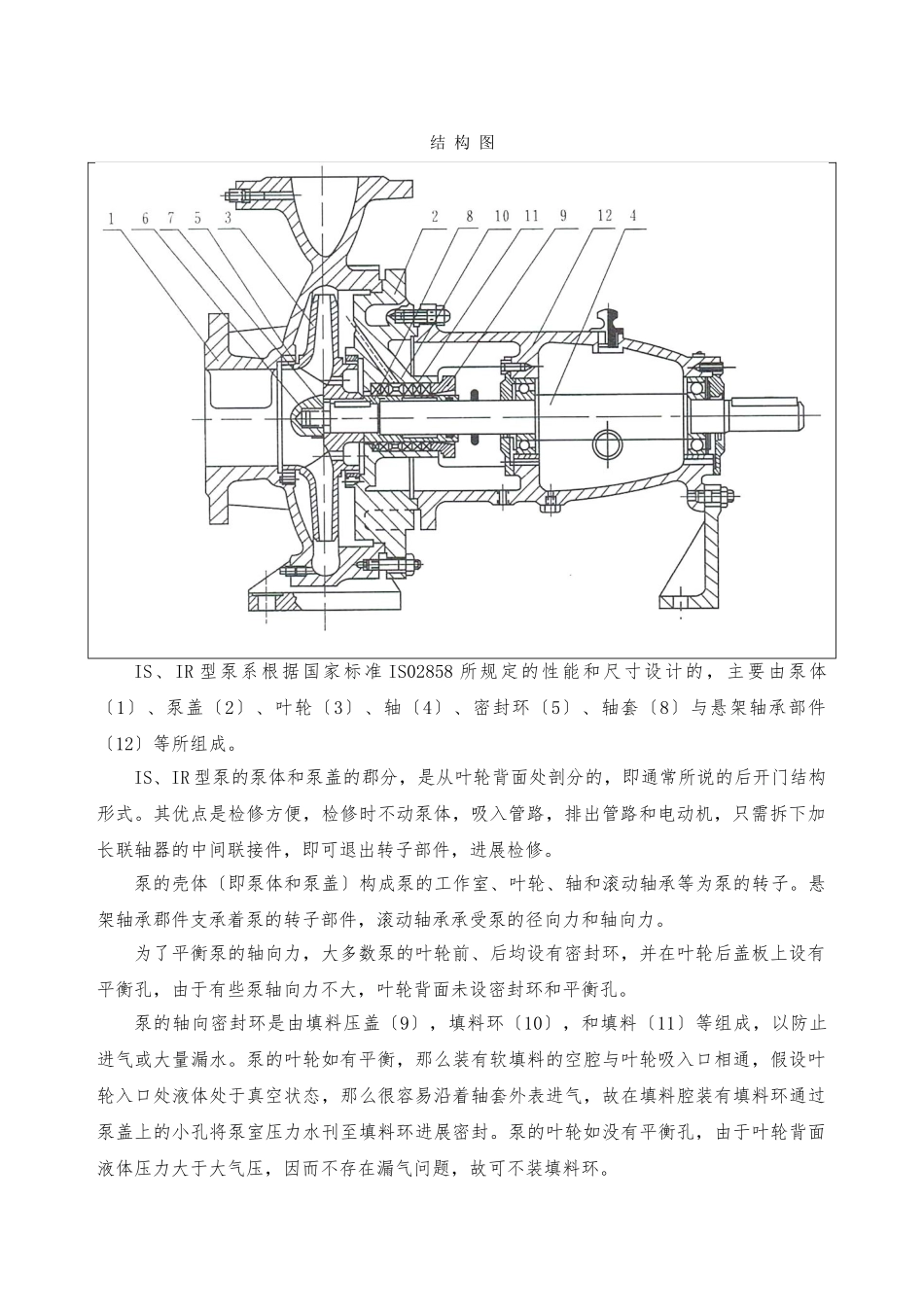 IS、IR离心泵使用说明书_第3页