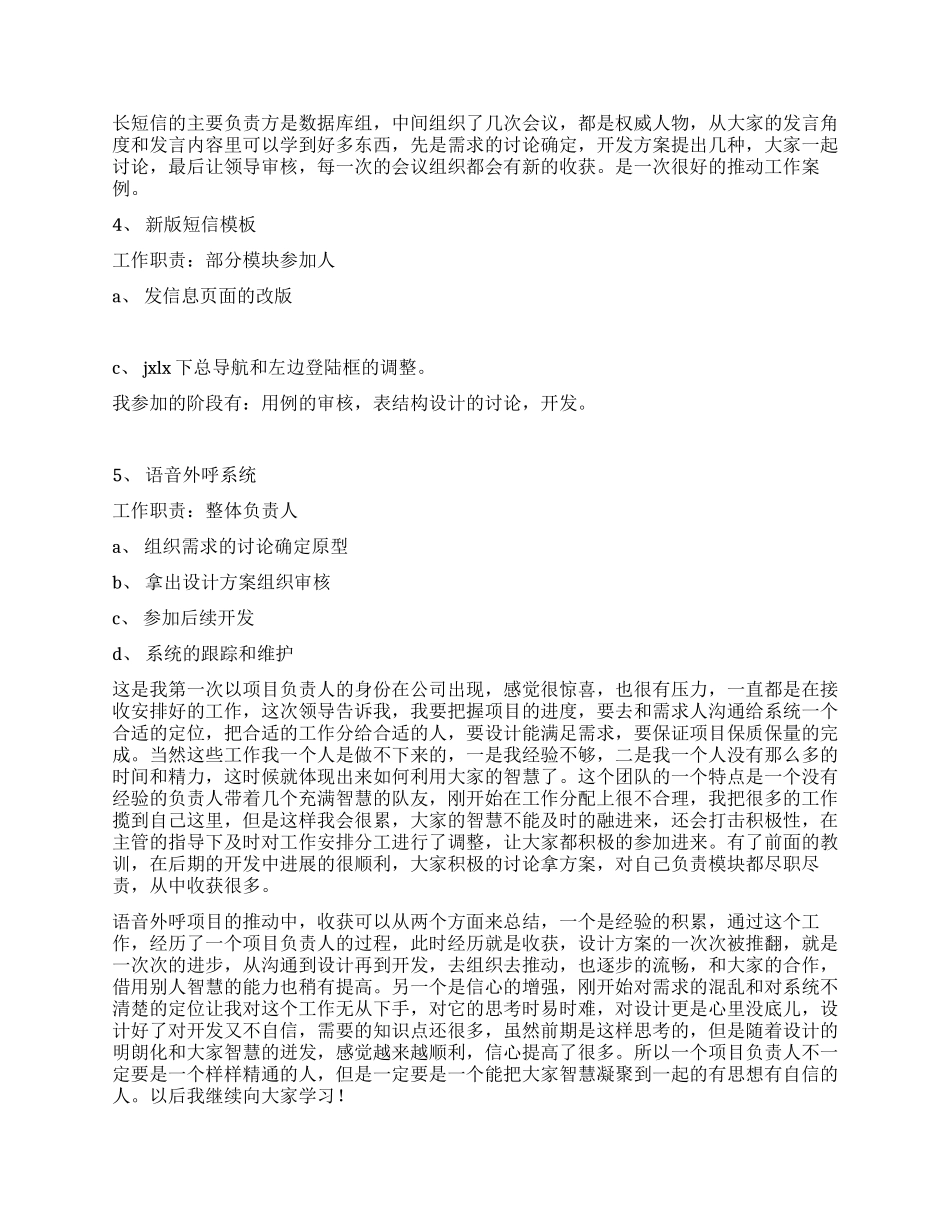 IT技术工作总结_第2页