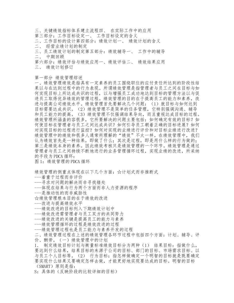 KPI绩效管理操作手册范本_第2页