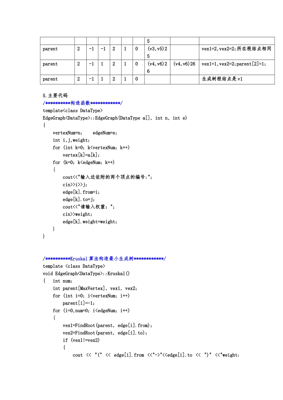 Kruskal算法说明及图解_第3页