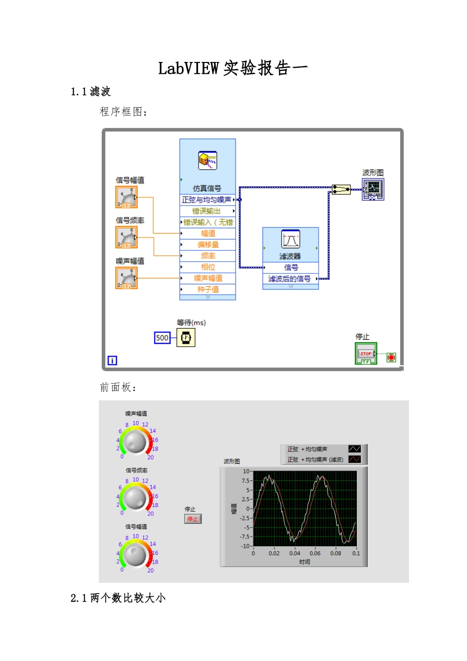 LabVIEW入门经典例程_第1页
