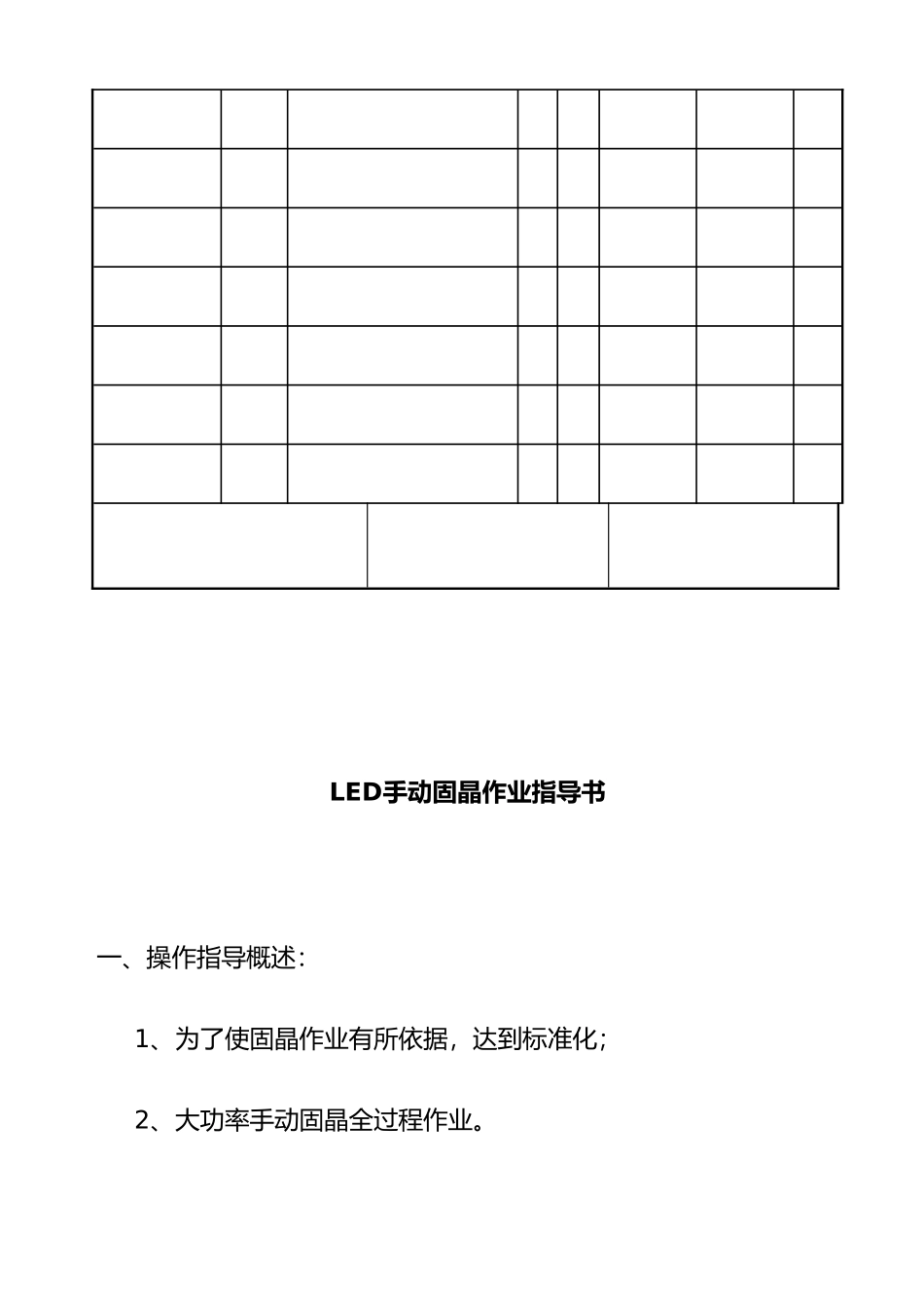 LED手动固晶作业指导书_第2页