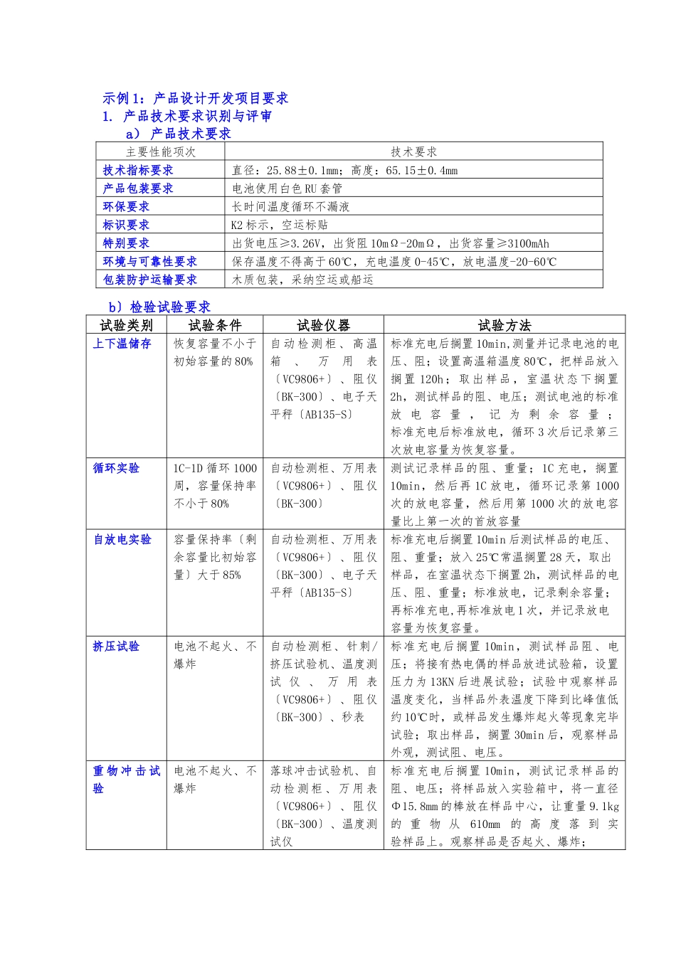 LFP26650-320K2项目质量管理计划_第2页