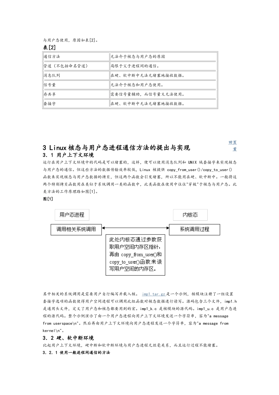 Linux系统内核空间与用户空间通信的实现与分析报告_第2页