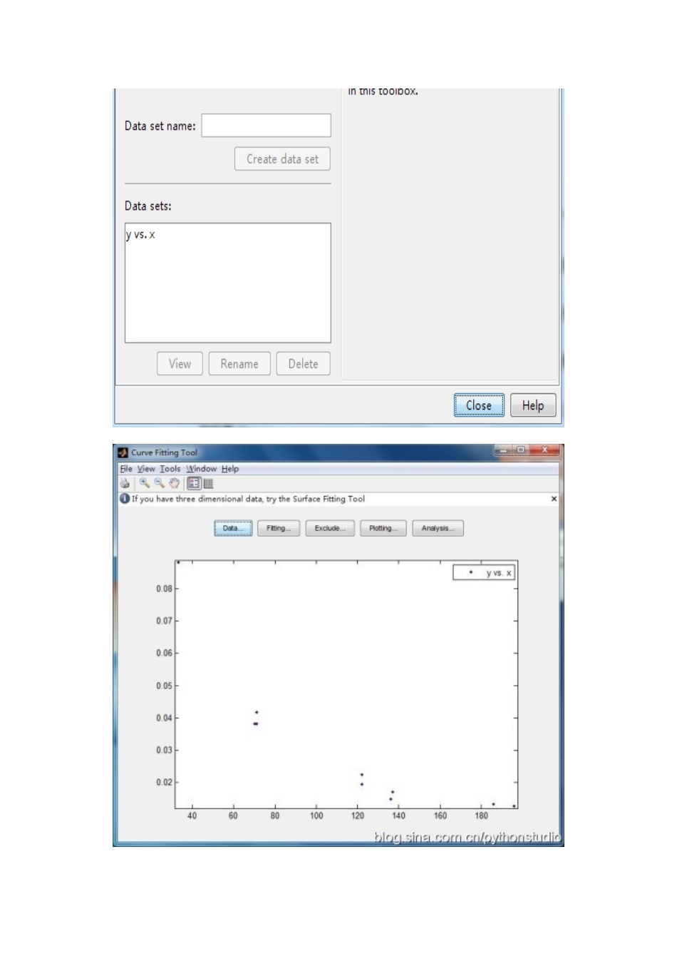 Matlab拟合工具箱CFtool使用的指南_第3页