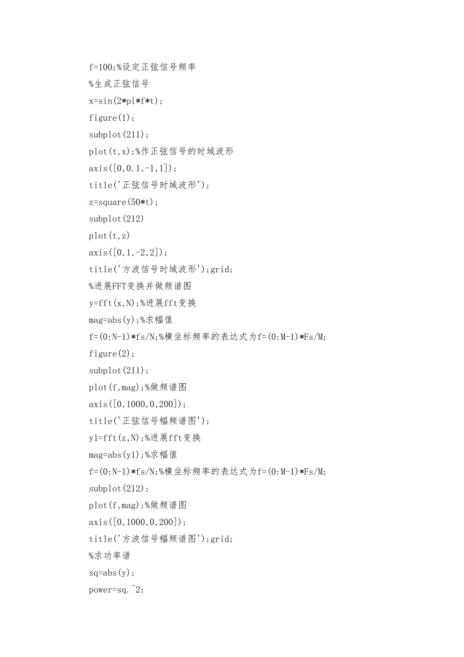 MATLAB的离散傅里叶变换的仿真设计_第2页