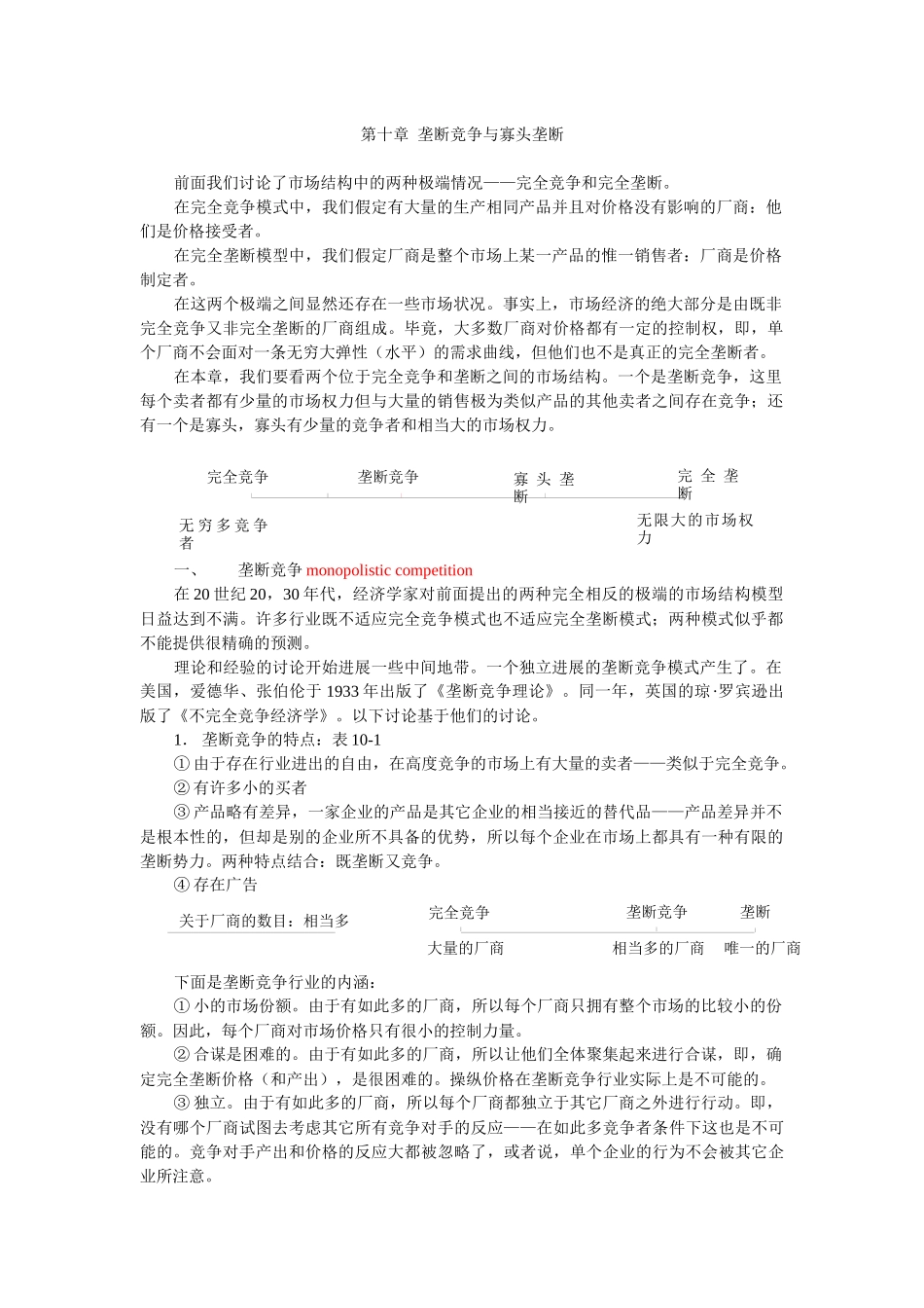 MBA垄断竞争与寡头垄断_第1页