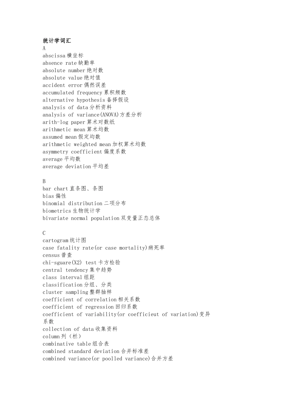 MBA常用词汇汇总_第1页