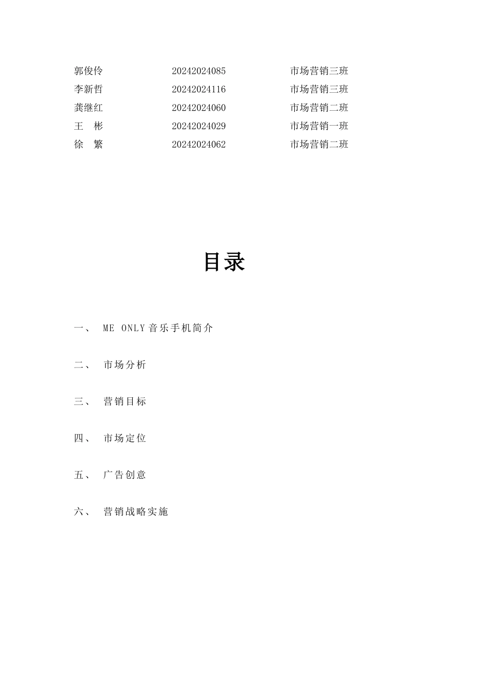 MEONLY音乐手机策划方案_第2页